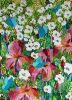 Original Floral Painting WHERE BUTTERFLIES BLOOM | Oil And Acrylic Painting in Paintings by Marinela Puscasu. Item composed of canvas