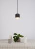 CASTLE MUSE Noir Pendant | Pendants by SEED Design USA. Item composed of concrete & glass compatible with contemporary and modern style