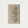 Duna - Wind-Sculpted Textile Art | Tapestry in Wall Hangings by Lale Studio & Shop. Item composed of oak wood & wool compatible with contemporary and japandi style