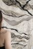Large scale wall hanging "Arroyo of the Infinite Well" | Tapestry in Wall Hangings by Rebecca Whitaker Art. Item composed of cotton and fiber in boho or minimalism style