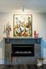 Columnar Basalt Corbels | Fireplaces by Dylan Beck. Item composed of ceramic
