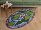Dog Days Ripples - Tufted Wool Wall Hangings | Small Rug in Rugs by Tuft Love Studio. Item made of cotton with fiber