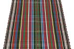 Vintage Persian Kilim in with Vibrant Polychromatic Stripes | Area Rug in Rugs by Rug and Kilim
