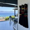 Lomas Style Black Macrame Wall Hanging | Wall Sculpture in Wall Hangings by Sarmal Design. Item composed of maple wood and cotton in boho or contemporary style