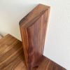 Floating Pillar Nightstand in Walnut | Storage by Companion Works. Item composed of walnut compatible with boho and minimalism style