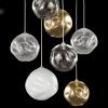 JR1975 MULTIFORM CHANDELIER | Chandeliers by alanmizrahilighting | New York in New York. Item composed of metal and glass