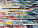 Sea Rainbow | Oil And Acrylic Painting in Paintings by KARDIMAGO. Item made of canvas with synthetic