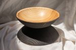 Charred Ash Wood Bowl Set | Serving Bowl in Serveware by Andrew J Studios. Item made of wood