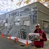 Sugar House, Utah 1940 | Street Murals by Josh Scheuerman | Market Source Real Estate in Salt Lake City. Item made of synthetic