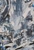 "love is an ocean" | Mixed Media in Paintings by VISCERAL HOME STUDIO. Item made of canvas compatible with boho and minimalism style