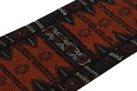 Vintage Afghan Baluch Kilim Runner Rug, with Geometric | Area Rug in Rugs by Rug and Kilimareaar