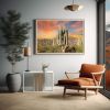 Argentina Cactus with bold sky | Photography by Richard Silver Photo. Item composed of paper in contemporary or modern style