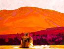 Cruisin' Sunapee | Oil And Acrylic Painting in Paintings by Kate Wilson Fine Art. Item made of canvas & synthetic compatible with contemporary and modern style