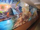 Bible Timeline Mural | Murals by Katherine Larson | First United Methodist Church in Ann Arbor. Item made of synthetic
