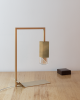 Lamp/Two Brass Revamp 02 | Table Lamp in Lamps by Formaminima. Item composed of brass and ceramic in minimalism or contemporary style