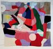 Villa Kunterbunt | Tapestry in Wall Hangings by DaWitt. Item composed of linen