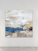 Crossing Horizons | Collage in Paintings by Adam Collier Noel. Item composed of canvas and paper in contemporary or modern style