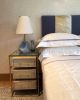 Wave | Bed Frame in Beds & Accessories by Le Studio Anthost. Item composed of wood and fabric