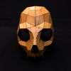 Kenichi Woodworking X Wintercroft Collaboration - Cat Skull | Wall Sculpture in Wall Hangings by Kenichi Woodworking | Private Residence - Aspen, CO in Aspen. Item made of wood