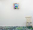 The Party's All in My Head | Oil And Acrylic Painting in Paintings by Claire Desjardins. Item composed of wood