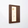 Herbarium Mini: Daucus Carota - Wall Light Sculpture | Wall Sculpture in Wall Hangings by Mateusz Wappa Design & Research. Item made of birch wood with glass works with minimalism & modern style