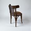Geneva Bentwood Café Dining Chair | Chairs by Kleinhaus Furniture. Item composed of wood & leather compatible with mid century modern and contemporary style