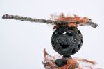 "Totems of Hidden Miracle" 3-Piece Sculptural Composition | Public Sculptures by SevaCeramics. Item composed of copper and ceramic in minimalism or japandi style