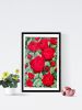 Red Roses | Oil And Acrylic Painting in Paintings by Iryna Fedarava. Item made of paper compatible with contemporary and modern style