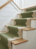 Handwoven Woolen Stair Runner Rug | Rugs by Evergreen Carpets. Item composed of wool compatible with boho and minimalism style