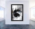 Graffiti Woman | Prints by Linda lhermite. Item made of canvas with metal works with contemporary & industrial style