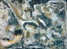 "washout" (sold) | Mixed Media in Paintings by VISCERAL HOME STUDIO. Item composed of wood and canvas in boho or mid century modern style