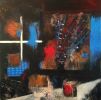 Parmenides | Oil And Acrylic Painting in Paintings by Adam Shaw Studio. Item composed of canvas and synthetic