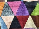 Moroccan Berber Rug - Handcrafted Moroccan Handmade Rug | Area Rug in Rugs by Marrakesh Decor. Item composed of wool in boho or mid century modern style
