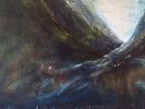 And Then, Suddenly, the Light… | Mixed Media in Paintings by Claire Szegvary. Item made of canvas works with minimalism & contemporary style
