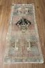 Hand-woven Turkish Rug Doormat| 1.9 x 4 | Small Rug in Rugs by Wool and Rug. Item composed of wool compatible with boho and contemporary style