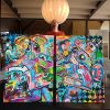 Lucky Number 13 | Mixed Media by Ramon Bruin. Item composed of canvas