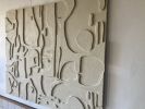 ‘Tanglewood’ by Greyya Jay | Wall Sculpture in Wall Hangings by Greyya Jay. Item made of oak wood with cement works with boho & mid century modern style