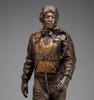 Tuskegee Airman, Joe Gomer | Public Sculptures by Sutton Betti | Ellsworth Community College in Iowa Falls