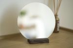 Hardwood Vanity Make Up Mirror | Decorative Objects by THE IRON ROOTS DESIGNS. Item composed of glass in minimalism or modern style