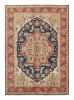 Rug & Kilim’s Serapi style rug in Navy Blue with Gold | Area Rug in Rugs by Rug and Kilim