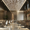 Custom room divider panels | Decorative Objects by ZDS. Item made of aluminum compatible with contemporary and asian style