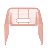 Hot Seat Lounge | Lounge Chair in Chairs by Bend Goods | CASACOR Miami in Miami. Item composed of metal