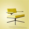 NIVEN Armchair | Chairs by Ivar London | Custom. Item composed of fabric and steel in contemporary or eclectic & maximalism style