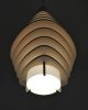 Malumbra - pendant lamp | Pendants by discrete. Item composed of wood & paper compatible with contemporary and asian style