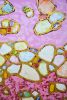 Pink and gold 2 | Oil And Acrylic Painting in Paintings by IRYNA KASTSOVA. Item made of canvas works with art deco & modern style