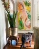 plastic fantastic | Mixed Media by Amanda M Moody. Item composed of wood and synthetic in mid century modern or contemporary style