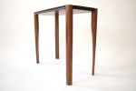 Aviateur Side Table in Walnut | Tables by Geoff McKonly Furniture. Item composed of walnut compatible with mid century modern and contemporary style