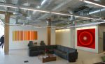 Lobby | Oil And Acrylic Painting in Paintings by John Holt Smith. Item made of aluminum & synthetic