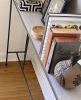 Solid Wood - Blackened Steel - Console table | Tables by Bent Studio. Item made of wood with steel
