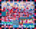 A New Day | Tapestry in Wall Hangings by Contemporary Tapestry Weaving. Item composed of wool in contemporary or scandinavian style